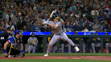 Athletics slug four home runs in the 3rd inning
