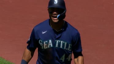 Julio Rodríguez's RBI base hit