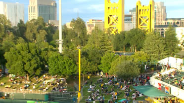 Foul ball stands after review