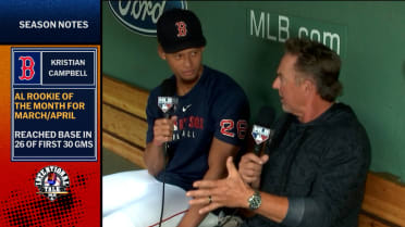 Kristian Campbell on hitting his first career homer