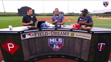 Torii Hunter on Field of Dreams All-American game