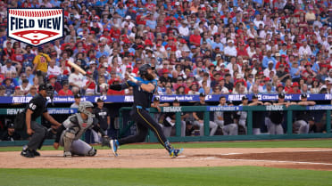Field View: Jonrón de 2 carreras de Brandon Marsh