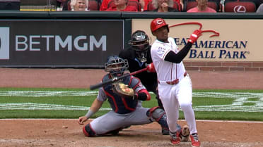 Ke'Bryan Hayes' two-run double