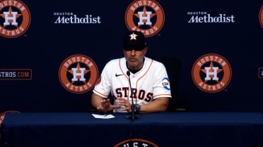 Joe Espada talks Astros performance vs. Rockies