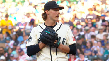Bryce Miller strikes out seven in five innings