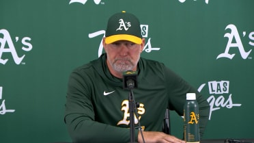 Mark Kotsay recaps Athletics' 4-3 loss