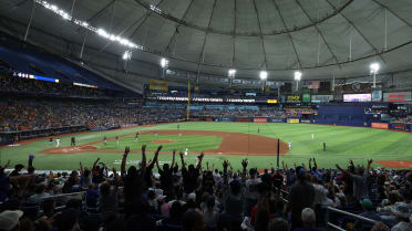 The Rays return to Tropicana Field