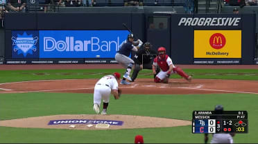 Brayan Rocchio's barehanded play retires Jonathan Aranda