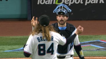 Lake Bachar seals Marlins' win