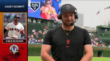 Casey Schmitt on hitting in leadoff spot and more