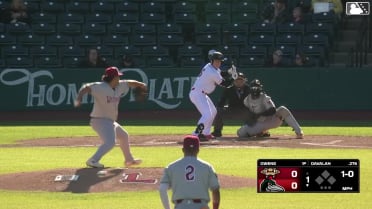 Charles Davalan's seventh homer of the season