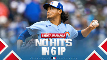 Shota Imanaga rings up nine in six no-hit innings