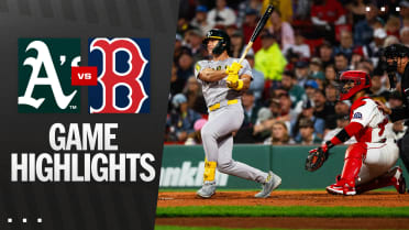 Athletics vs. Red Sox Highlights