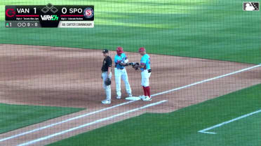Max Belyeu's first pro hit