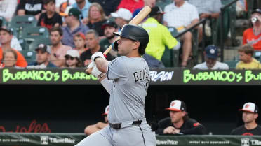 Jacob Gonzalez's RBI double