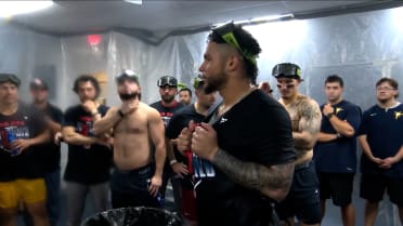 Willson Contreras' clubhouse speech