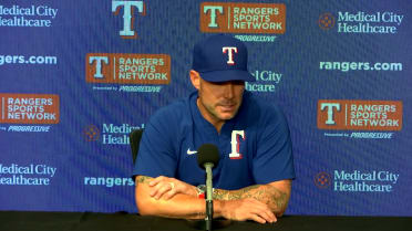 Skip Schumaker talks Rangers' 4-2 loss