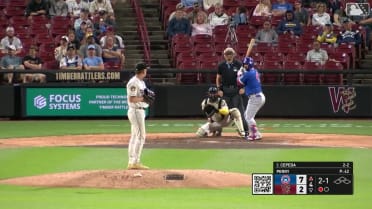 Angel Cepeda's first multihomer game