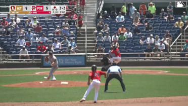 Franklin Arias' 17th homer of the year