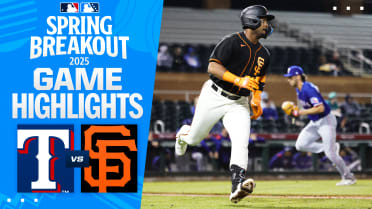 Rangers vs. Giants Spring Breakout Highlights