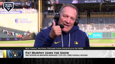 Brewers Manager Pat Murphy joins MLB Tonight