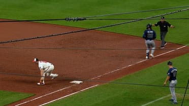 Ryan Vilade's RBI forceout