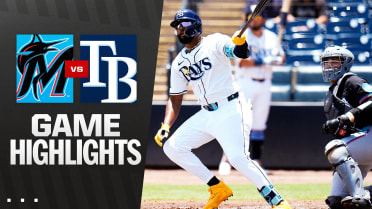 Marlins vs. Rays Highlights