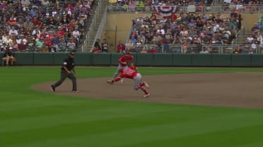 Angels turn unreal double play