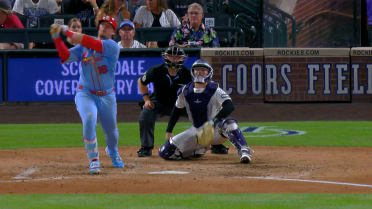 Nolan Gorman's RBI double