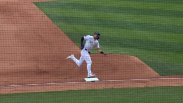 Brenton Doyle called out at third after review