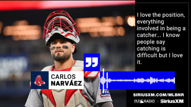 Carlos Narváez discusses his love for catching, more