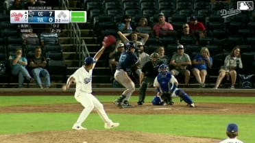 Will Bush homers (6) on a fly ball to right field.