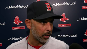 Alex Cora on securing a good week in 4-3 win