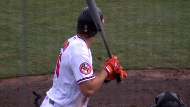 Coby Mayo's RBI double