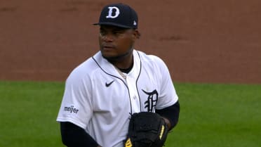 Framber Valdez strikes out Starling Marte