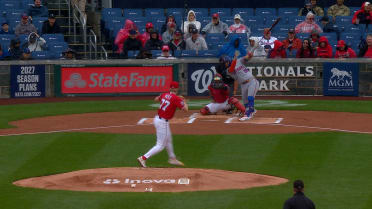 DJ Herz strikes out Bo Bichette