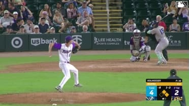 Ediel Rivera strikes out swinging. Hans Montero to 2nd. Bryce Martin-Grudzielanek steals (6) 3rd base. Hans Montero steals (10) 2nd base.