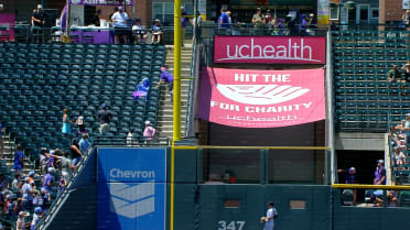 Foul ball confirmed after a crew chief review