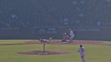 Athletics No. 17 prospect Ryan Lasko's RBI double