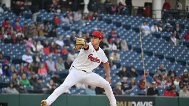 Joey Cantillo strikes out Jorge Soler