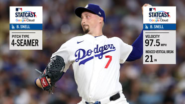 Statcast: Lanzamiento de Snell a 97.5 mph