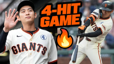 Jung Hoo Lee's four-hit night