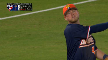 Luke Mann's dazzling diving stop 