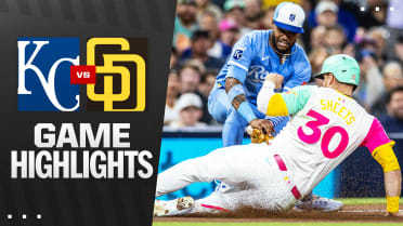 Royals vs. Padres Highlights