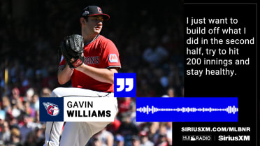 Gavin Williams on his goals for the 2026 season