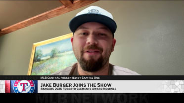 Jake Burger discusses being a Clemente Award nominee