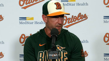 Craig Albernaz discusses the Orioles' win vs. Nats