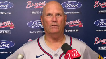 Brian Snitker on the Braves' 7-5 loss