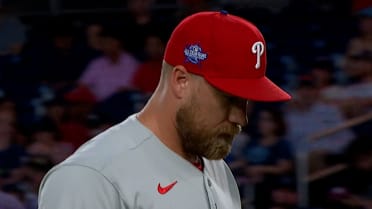 Jonthan Bowlan strikes out Nasim Nuñez
