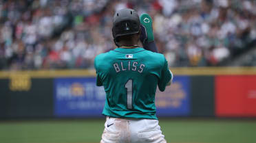 Ryan Bliss' first career stolen base